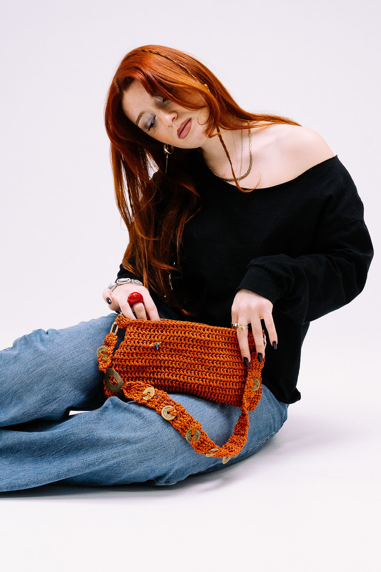 Golden Glow Bag – Orange Bronze